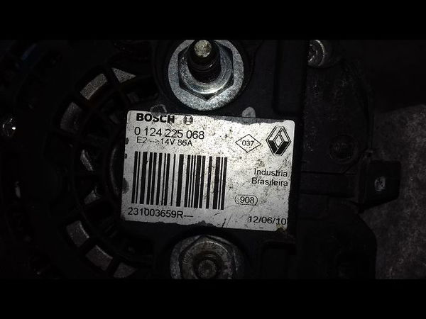 Alternateur Renault TWINGO II (CN0_) 1.2 16v (cn04, cn0a, cn0b) (2007-2014) 3 portes