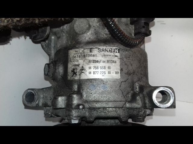 Compresseur air conditionne Peugeot 208 I (CA_, CC_) 1.6 hdi - bluehdi 75 (2013) 5 portes