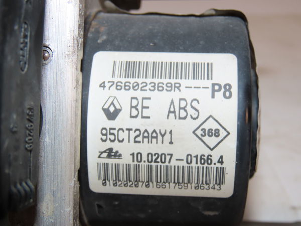 Unité hydraulique abs Renault MEGANE III 3-5 portes (BZ0-1_, B3_) 1.5 dci (2009)
