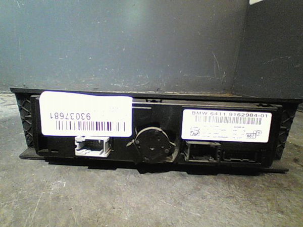 Commande de chauffage Bmw 3 Coupé (E92) 320 d (2006-2010)