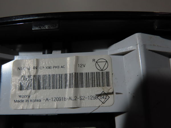 Commande de chauffage Dacia DUSTER (HS_) 1.5 dci 4x4 (hsmc, hsmd) (2010-2018) 5 portes