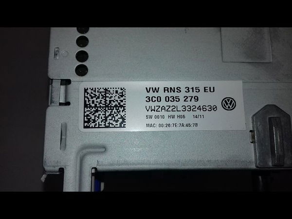 Autoradio Volkswagen TOURAN (1T3) 2.0 tdi (2010-2015) 5 portes