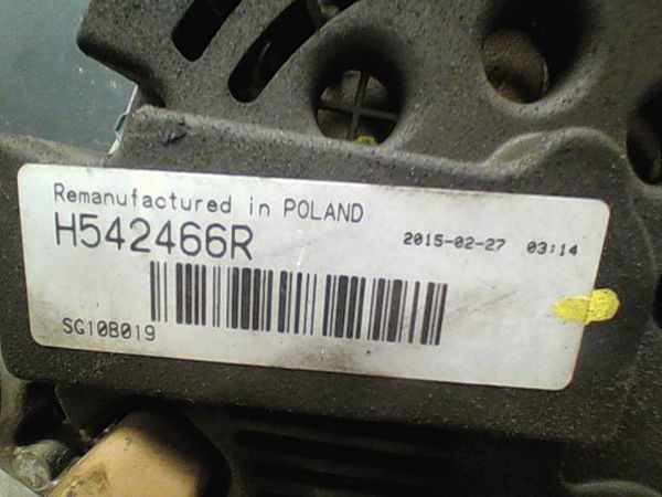 Alternateur Renault SCÉNIC I Monospace (JA0-1_, FA0_) 1.9 dti (ja1u) (2001-2003)