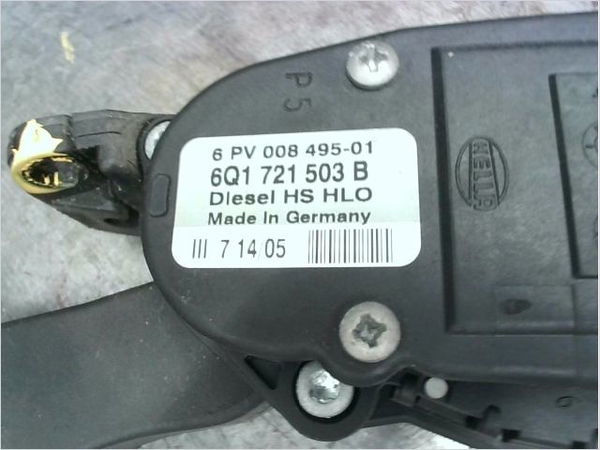 Pedale accelerateur Skoda FABIA I (6Y2) 1.4 tdi (2005-2008)