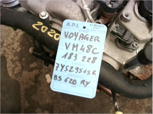 Moteur diesel Chrysler VOYAGER IV (RG, RS) 2.5 crd (2000-2008)