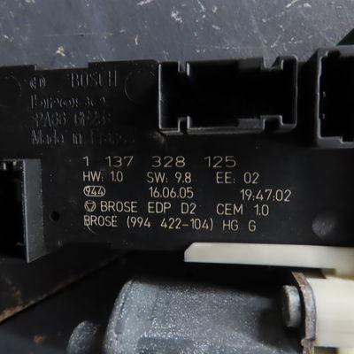 Mecanismemoteur leve-glace avg Peugeot 407 (6D_) 2.0 hdi (6drhlg, 6drhle) (2004-2007)