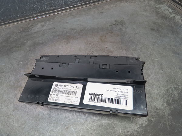 Commande de chauffage AUDI A8