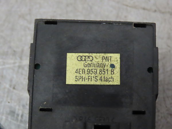 Commande lève-glace porte avant gauche AUDI A8
