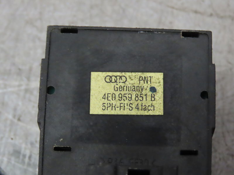 Commande lève-glace porte avant gauche AUDI A8