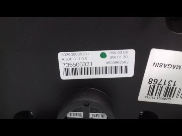 Commande de chauffage Lancia DELTA III (844_) 1.9 d multijet (844.axe1a) (2009-2014)