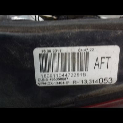 Feu arrière intérieur droit Opel ASTRA J Sports Tourer (P10) 2.0 cdti (35) (2010-2015)