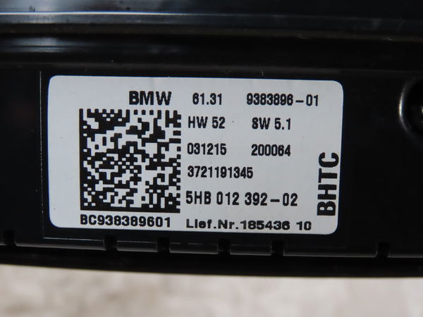 Commande de chauffage Mini MINI CLUBMAN (F54) One d (2015)