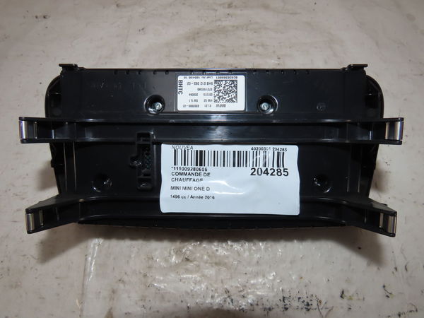 Commande de chauffage Mini MINI CLUBMAN (F54) One d (2015)