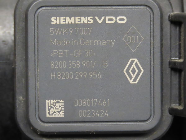 Debimetre air Renault CLIO III (BR0-1, CR0-1) 1.5 dci (c-br0g, c-br1g) (2005-2012) 5 portes