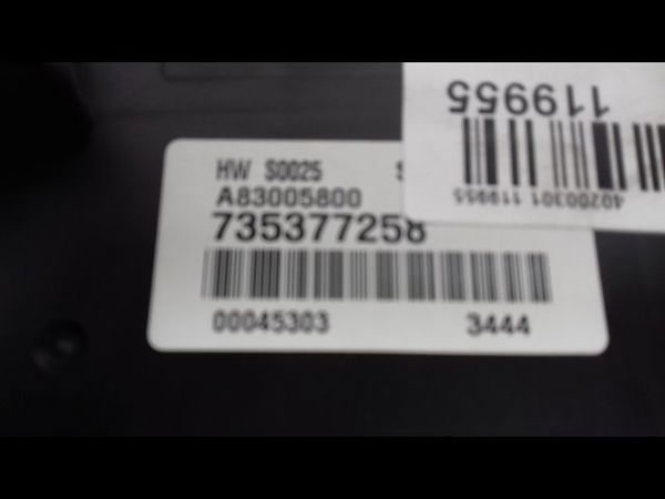 Commande de chauffage Fiat IDEA (350_) 1.9 jtd (2004)