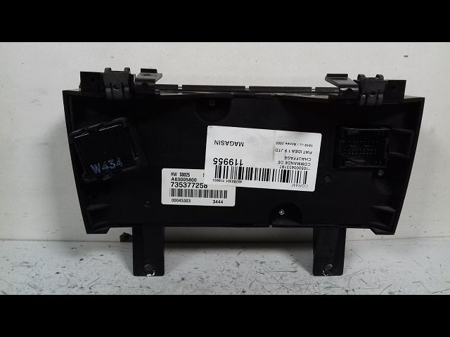 Commande de chauffage Fiat IDEA (350_) 1.9 jtd (2004)