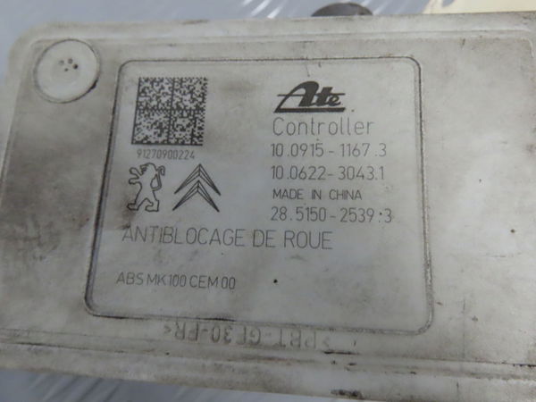 Unité hydraulique abs Ford FIESTA VI (CB1, CCN) 1.25 (2008-2017) 5 portes