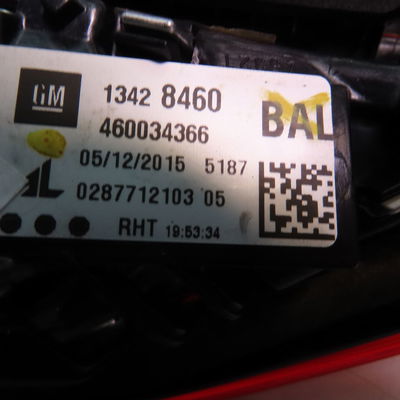 Feu arrière intérieur droit Opel CORSA E (X15) 1.4 turbo (08, 68) (2014-2019)