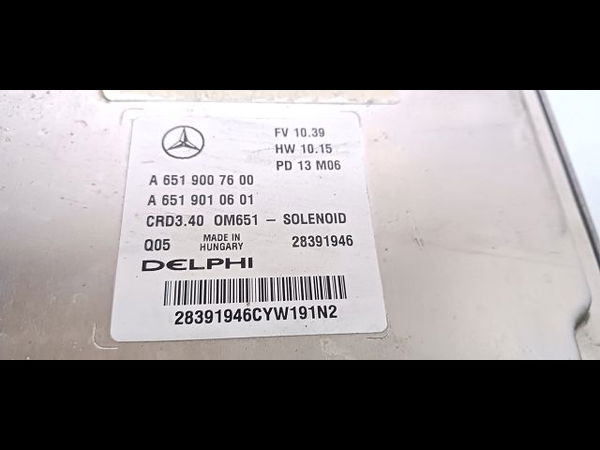 Calculateur moteur Mercedes-benz CLASSE A (W176) A 200 cdi (176.001) (2012-2014)