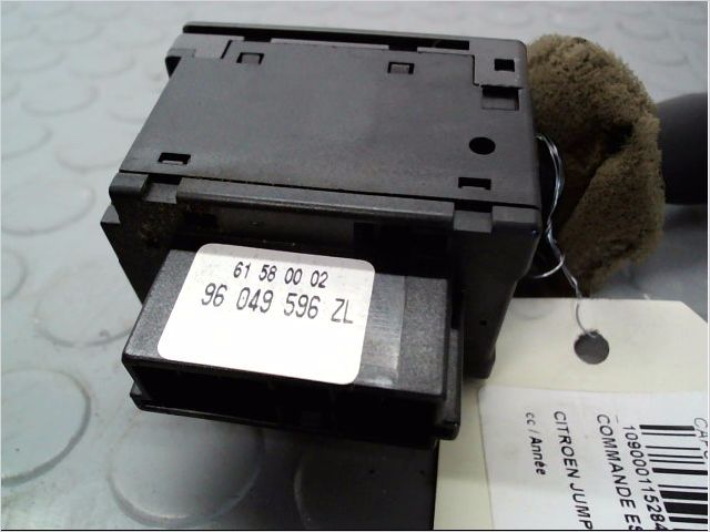 Commande essuie glace Citroën JUMPY Camionnette (BS_, BT_, BY_, BZ_) 1.6 i (1995-2000)