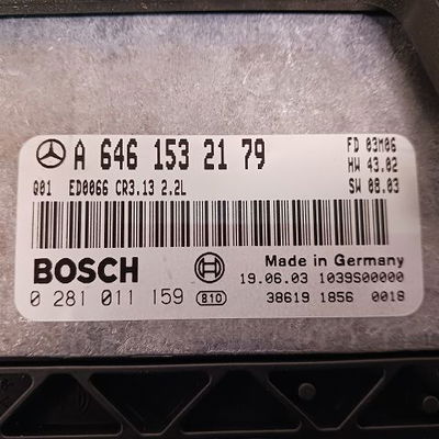Calculateur moteur Mercedes-benz CLASSE E (W211) E 200 cdi (211.004) (2002-2008)
