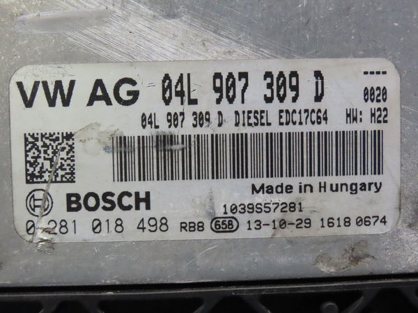 Calculateur moteur Audi A3 Sportback (8VA, 8VF) 2.0 tdi (2012-2020) 5 portes