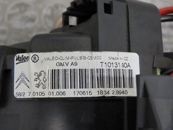 Ventilateur de chauffage Peugeot 208 I (CA_, CC_) 1.6 hdi - bluehdi 75 (2013) 5 portes