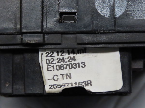 Commande essuie glace Renault CLIO IV (BH_) 1.5 dci 75 (2012) 5 portes
