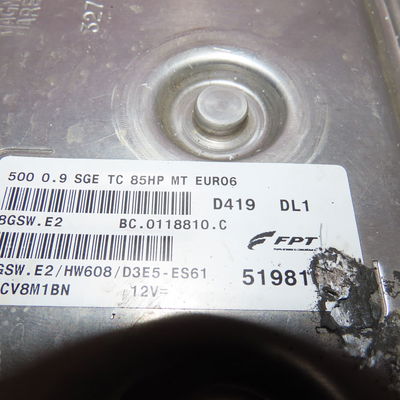 Calculateur moteur Fiat 500 (312_) 0.9 (312axg1a, 312.axg11) (2010)