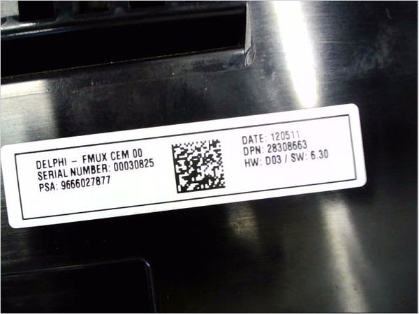 Commande de chauffage Citroën DS4 (NX_) 2.0 hdi 165 (2011-2015)