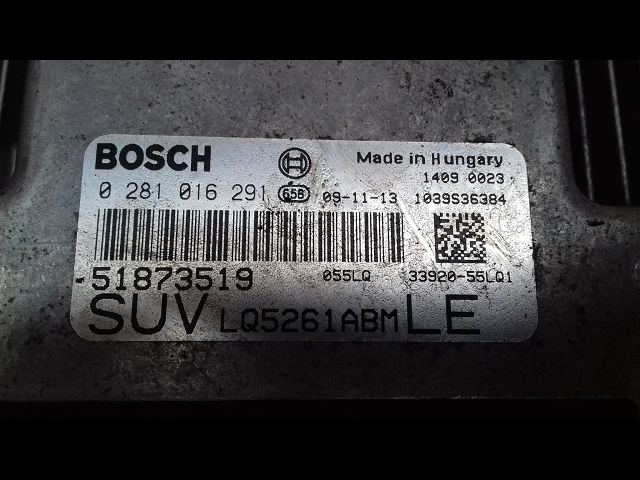 Calculateur moteur Fiat SEDICI (189_) 2.0 d multijet 4x4 (2006-2014)