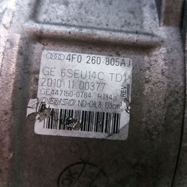 Compresseur air conditionne Audi A6 Allroad C6 (4FH) 3.0 tdi quattro (2006-2008)