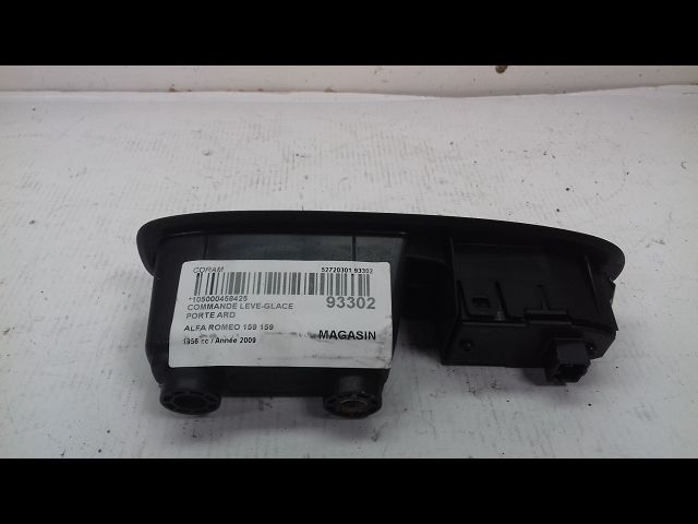 Commande lève-glace porte avant droite Alfa romeo 159 Sportwagon (939_) 2.0 jtdm (939bxp1b) (2009-2011)