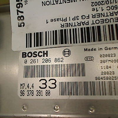 Boitier injection PEUGEOT PARTNER