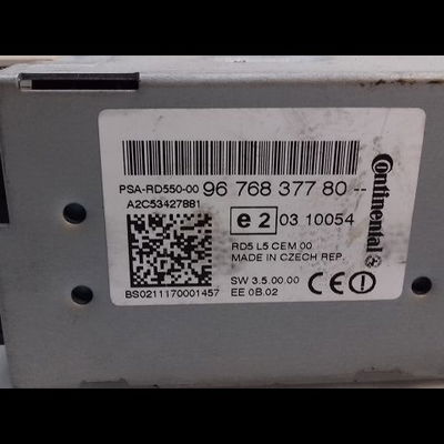 Autoradio Peugeot 508 SW I (8E_) 1.6 thp (2010-2018)