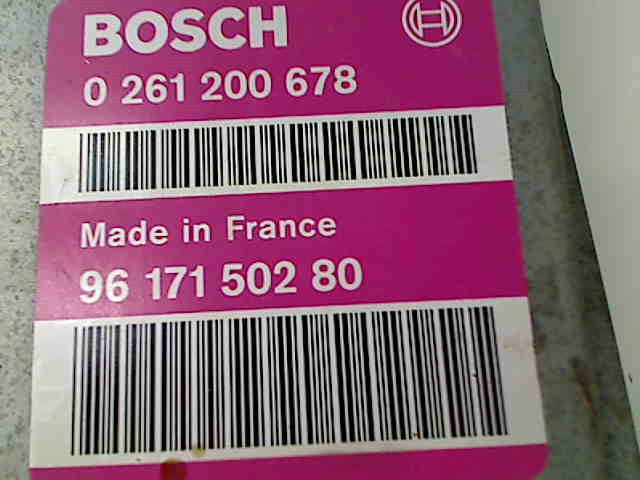 Boitier injection PEUGEOT 306