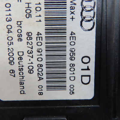 Mecanismemoteur leve-glace arg AUDI S8