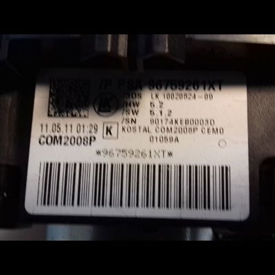 Bloc commodos Peugeot 508 SW I (8E_) 1.6 thp (2010-2018)