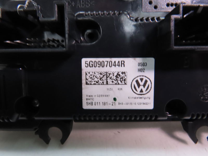 Commande de chauffage Volkswagen GOLF VII (5G1, BQ1, BE1, BE2) 1.2 tsi (2012-2017)