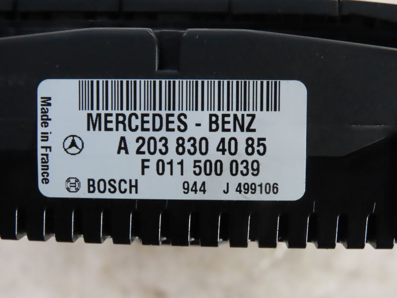 Commande de chauffage Mercedes-benz CLASSE CLC (CL203) Clc 220 cdi (203.708) (2008-2011)