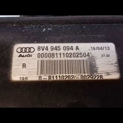 Feu arrière intérieur droit Audi A3 Sportback (8VA, 8VF) 2.0 tdi quattro (2013-2018)