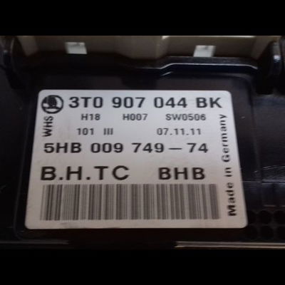 Commande de chauffage Skoda YETI (5L) 2.0 tdi (2011-2017)