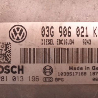 Calculateur moteur Volkswagen TOURAN (1T1, 1T2) 1.9 tdi (2003-2004) 5 portes