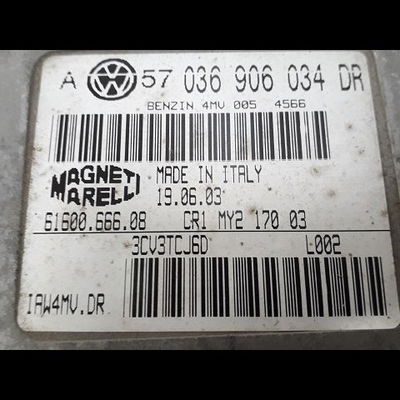 Calculateur moteur Volkswagen GOLF IV (1J1) 1.6 16v (2000-2005)