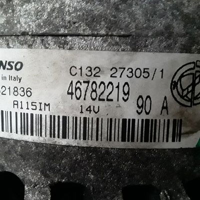 Alternateur Alfa romeo 147 (937_) 1.6 16v t.spark (937.axa1a, 937.axb1a, 937.bxb1a) (2001-2010)