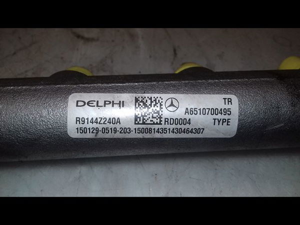 Rampe injection Mercedes-benz SPRINTER 5-t Camion plate-forme-Châssis (B906) 513 cdi (906.155, 906.253, 906.255, 906.153) (2006-