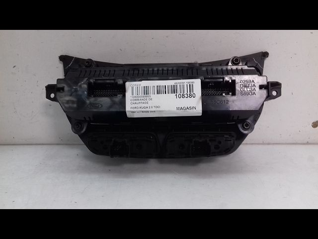 Commande de chauffage Ford KUGA II (DM2) 2.0 tdci (2013-2014)