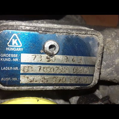 Turbo Fiat IDEA (350_) 1.3 d multijet (2004)