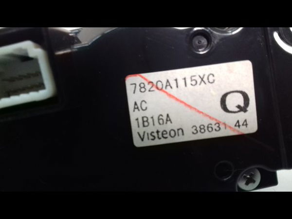 Commande de chauffage Citroën C-CROSSER (VU_, VV_) 2.2 hdi (2007-2012) 5 portes