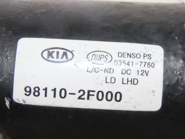 Moteur essuie-glace avant Kia CERATO I 3-5 portes (LD) 1.6 crdi (2005-2008)